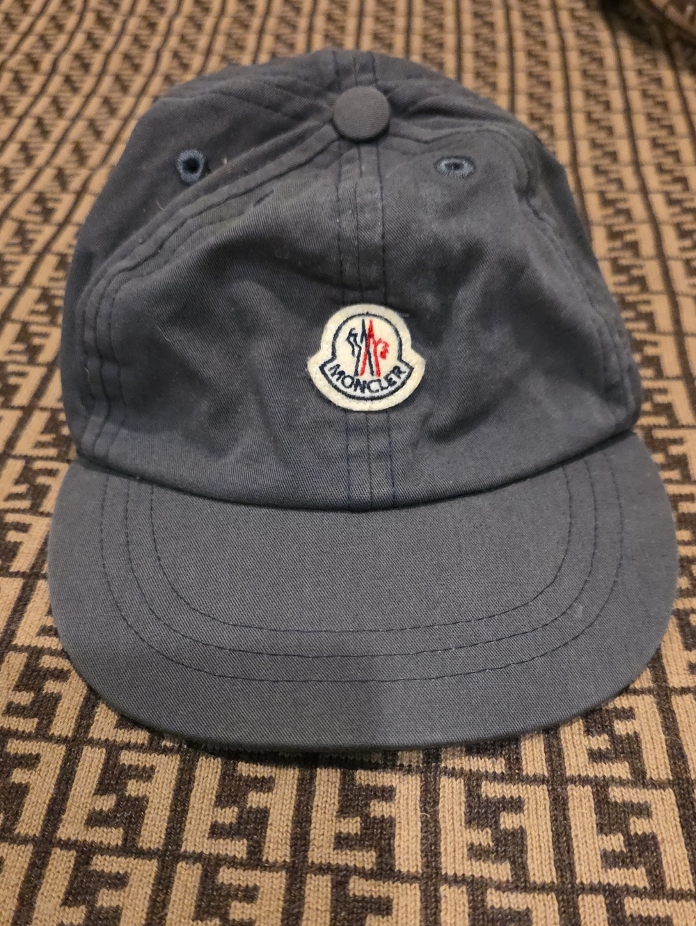 Moncler kids navy hat Size 50 My Son Wore Baby To 4 Years
